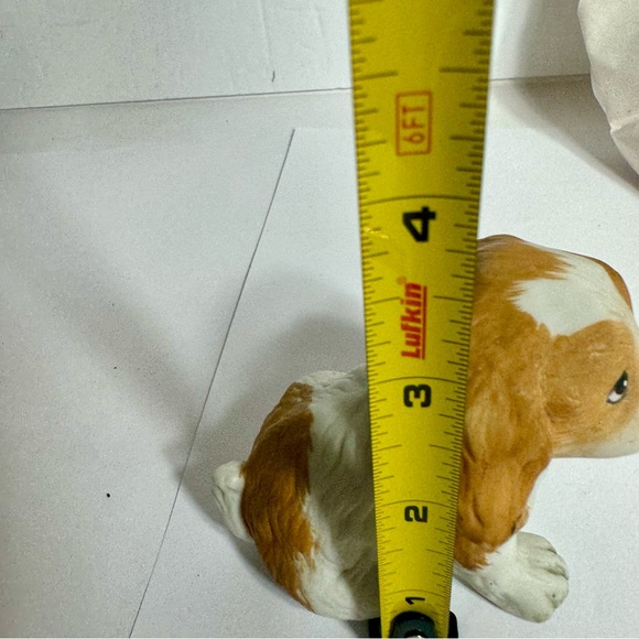 Vintage Homco porcelain dog figurine. Adorable pup (maybe beagle?) - Picture 7 of 8